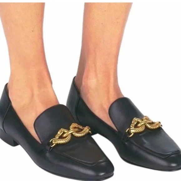 Tory Burch Jessa Horsebit Flat black 
Loafers women size 9.5 gently used - Picture 3 of 16